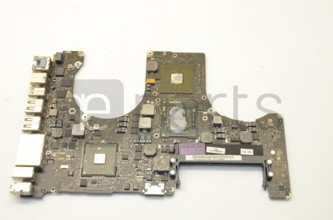 A1286 Macbook Pro 15" unibody Logic Board i5 2.40 Ghz 256MB (820-2850-A 661-5566) Nem működik, alkatrésznek