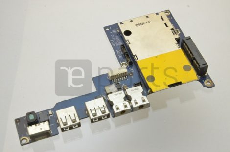 A1151 Macbook 17" Magsafe DC-IN Audio Jack USB Board (820-1970-A 922-7504)