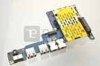   A1261 Macbook 17" Magsafe DC-IN Audio Jack USB Board (820-2274  922-8391)