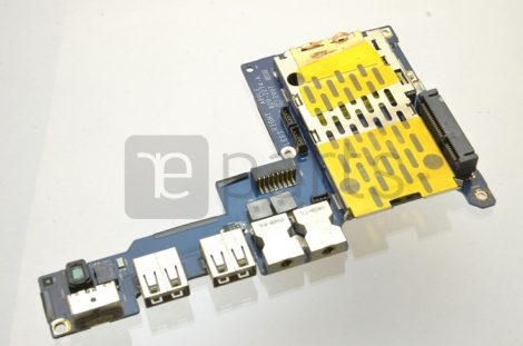 A1261 Macbook 17" Magsafe DC-IN Audio Jack USB Board (820-2274  922-8391)